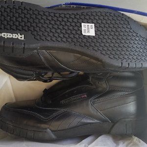 Old School Mens Black Reebok Classic Ex-O-Fit sz 8